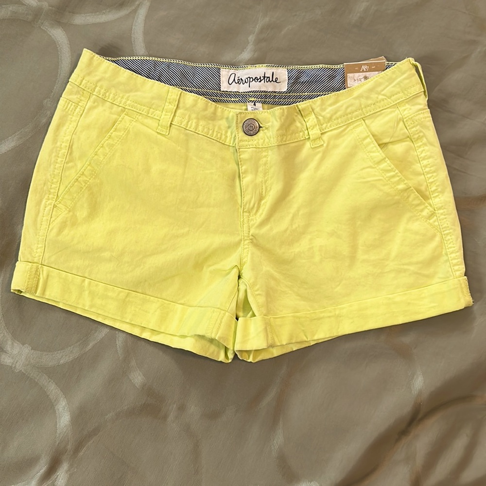 Aeropostale midi twill shirt size 4 juniors/women’s